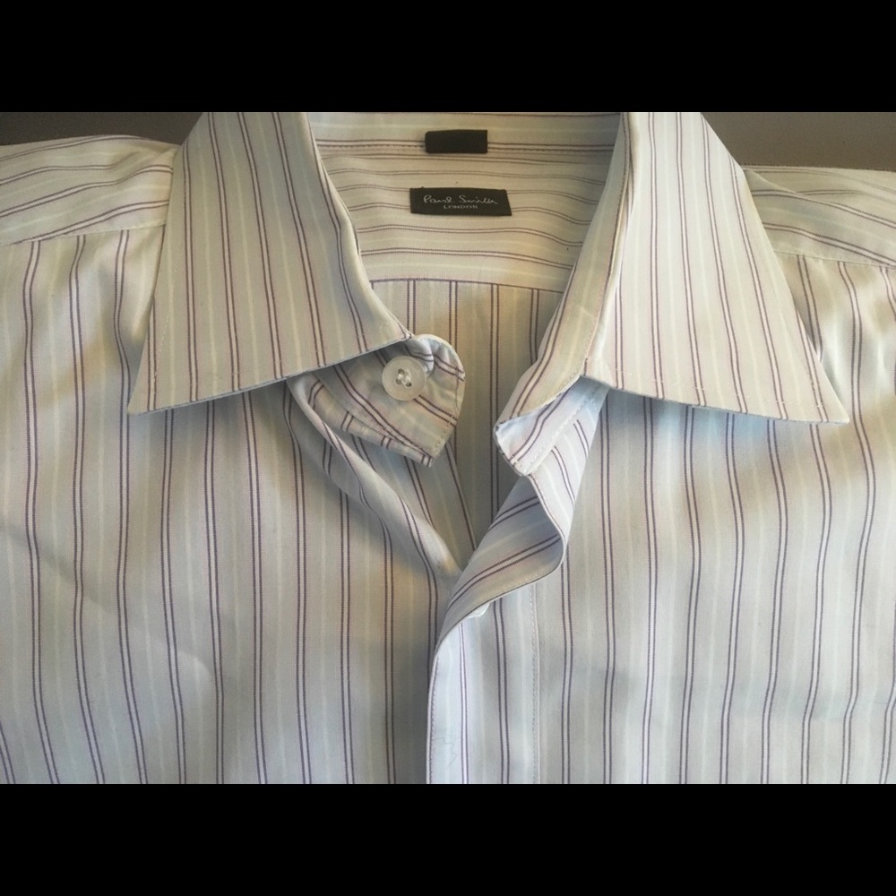 Paul Smith Designer Button Down with French Cuffs